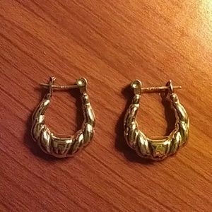 Gold Hoop Earrings